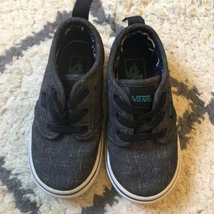 Vans toddler size 7 VGUC